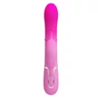 Csiklókaros, forgó és toló funkciós g-pont vibrátor Pretty Love Shima pink