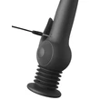Forgó és fel-le mozgó letapasztható csiklóizgató vibrátor - Fetish Fantasy Series Pogo Thruster black