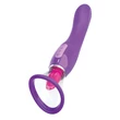 Vaginapumpa csiklóizgató nyelvecskével és vibációval Her ultimate pleasure purple