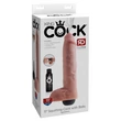 Spriccelő realisztikus dildó 11" squirting cock with balls  light