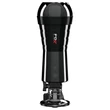 Maszturbátor letapasztható Cock compressor vibrating stroker   light/black