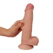 Skinlike bőrtapintású dildó 7" 17,7 cm
