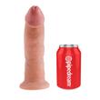 King strap-on dildó | 23 cm | natúr