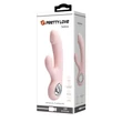 Csiklókaros szilikon g-pont vibrátor Pretty Love Selene Pink