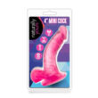 Naturally yours 4 inch mini cock pink
