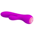 Szilikon csiklókaros g-pont vibrátor Pretty Love Zachary Purple