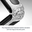Maszturbátor Tenga Flip Zero fekete farok kényeztető
