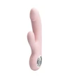 Csiklókaros szilikon g-pont vibrátor Pretty Love Selene Pink
