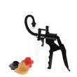 Péniszpumpa revolver fogantyús 3 db cseregyűrűvel 19 x 5,7 cm