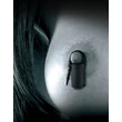 Vibrációs mellbimbócsipesz Vibrating Silicone Nipple Teazers Black