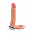 Felcsatolható análdildó vibrációval 15 cm - The Ultra Soft Double-Vibrating #2