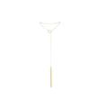 Magnifique tickler pendant - gold