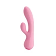 Szilikon csiklókaros g-pont vibrátor Pretty Love Zachary Pink