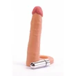 Felcsatolható análdildó vibrációval 15 cm - The Ultra Soft Double-Vibrating #2