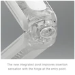 Tenga flip zero prémium maszturbátor (fehér)