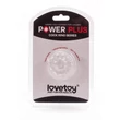 Rücskös áttetsző péniszgyűrű Power plus cockring  7