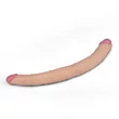 Realisztikus elvékonyodó kétvégű dildó - Ladykiller Tapered Double Penetration 35 cm