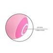 Szilikon csiklókaros g-pont vibrátor Pretty Love Zachary Pink
