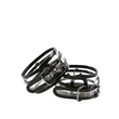 Bare bondage: ankle cuffs. áttetsző bokabilincs