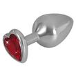 Fém anál plug, popsidugó 8,2 cm - Diamond Butt Plug Medium