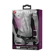 Felcsatolható üreges vibrátor 17 cm Pretty Love Vito