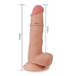 Skinlike bőrtapintású dildó 7" 17,7 cm