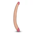 Realisztikus elvékonyodó kétvégű dildó - Ladykiller Tapered Double Penetration 35 cm