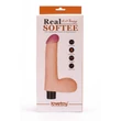 Real softee vibrating dildó 4 bőrhatású vibrátor