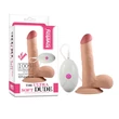 Távirányítós letapasztható realisztikus vibrátor 18 cm - The Ultra Soft Dude vibrating