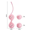 Gésagolyó párban Pretty love Kegel balls