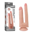 Kétágú realisztikus dildó Skinlike Soft Dong
