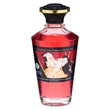 Shunga - melegítő hatású masszázsolaj (pezsgő-eper) - 100 ml