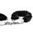 Fetish pleasure fluffy hand cuffs