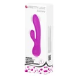Szilikon csiklókaros g-pont vibrátor Pretty Love Zachary Purple