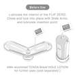 Maszturbátor Tenga Flip Zero fekete farok kényeztető