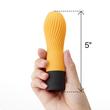 Tenga iroha zen - yuzucha szuper puha szilikon vibrátor (sárga)