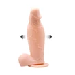Inflatable realistic cock flesh tapadókorongos dildó