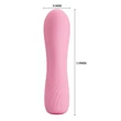 Szilikon vibrátor Pretty Love Alice baby pink