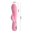 Csiklókaros vibrátor Pretty Love Prescott baby pink