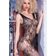 Testharisnya CR 4232 S/M Black Bodystocking