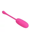 Vibrációs tojás puha szilikon bevonattal Pretty Love Julius Pink