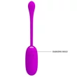 Vibrációs tojás puha szilikon bevonattal Pretty Love Julius Purple