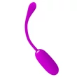 Vibrációs tojás puha szilikon bevonattal Pretty Love Julius Purple