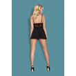 Obsessive fekete babydoll & tanga s/m
