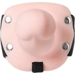 Realisztikus puha szilikon felcsatolható üreges műpénisz flexskin hollow strap-on 16,2 cm