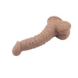 Politician-brown tapadókorongos dildó