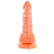 dildó with multi speed rotation flesh with suction base