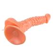 dildó with multi speed rotation flesh with suction base