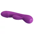 Hajlított g-pont vibrátor csiklóizgató karral Pretty Love Ron purple