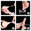 Ejakuláló realisztikus dildó 28 cm - 11'' Squirt Extreme Dildo Flesh